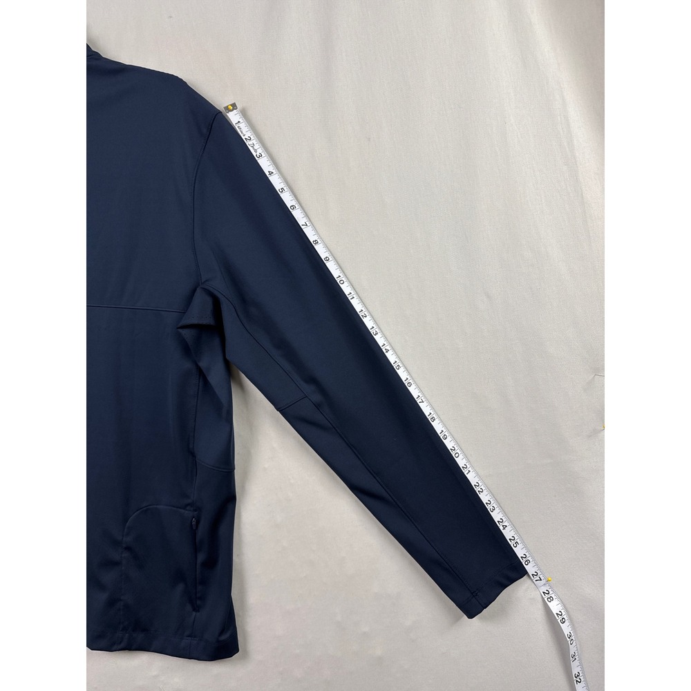 Wilson Quarter Zip Pullover Mens XL Navy Blue Excellent Performance Golf Classic - Picture 10 of 11